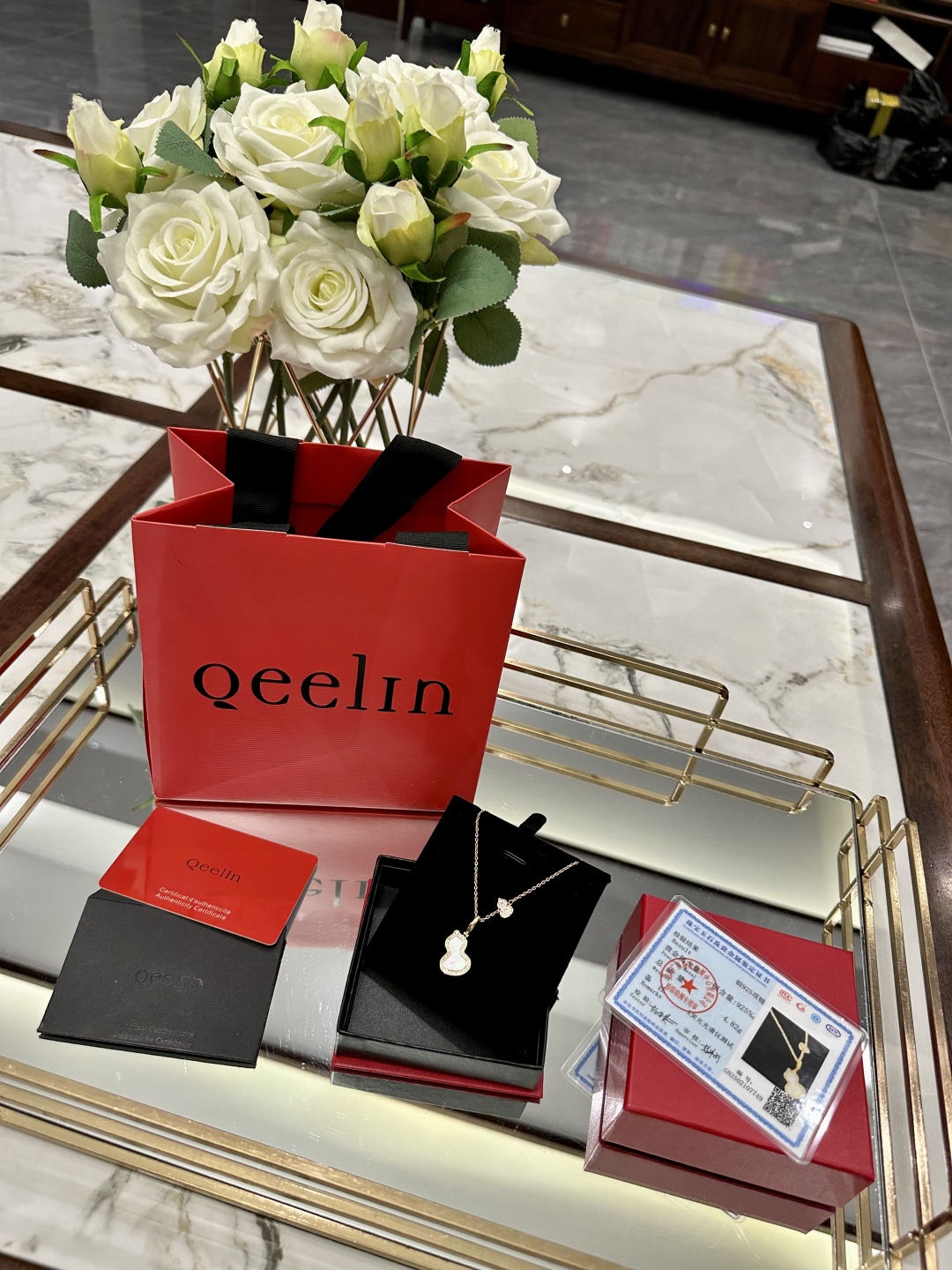 QEELIN jewelry model 10